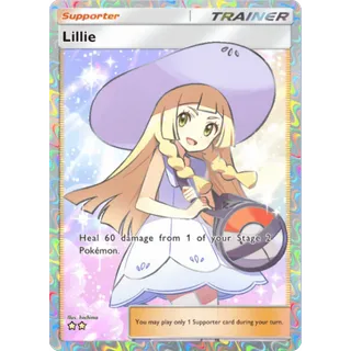 Lillie Celestial Guardians Full Art 2 Stars Pokemon TCG Pocket