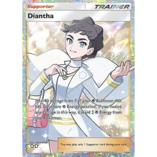 Diantha Trainer Full Art 2 Stars Pokemon TCG Pocket