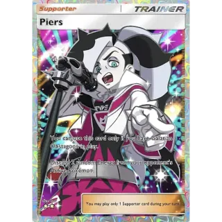 Piers Trainer Full Art 2 Stars Pokemon TCG Pocket