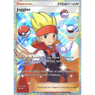 Juggler Trainer Full Art 2 Stars Pokemon TCG Pocket