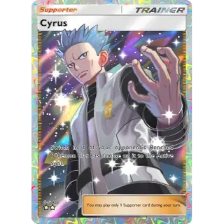 Cyrus Trainer Full Art 2 Stars TCGP