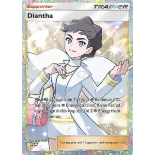 Diantha Trainer Full Art 2 Stars Pokemon TCG Pocket