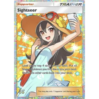 Sightseer Trainer Full Art 2 Stars Pokemon TCG Pocket