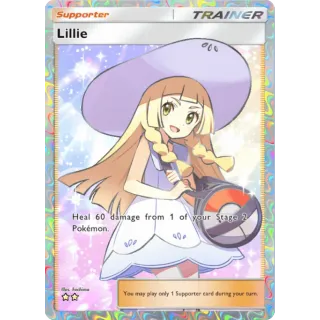 Lillie Celestial Guardians Full Art 2 Stars Pokemon TCG Pocket