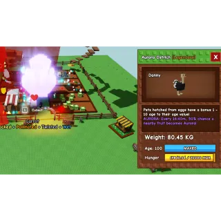 titanic godly ostrich with aurora 3%