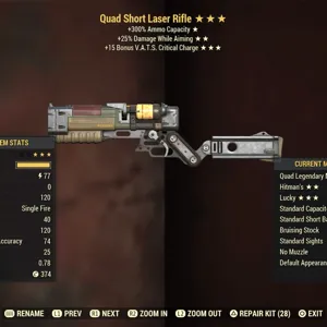 Weapon | Q25a15c Laser Rifle