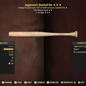 Weapon | Jug40SS1S Baseball bat