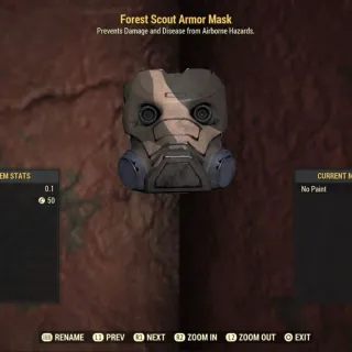 Apparel | Forest Scout Armor Mask