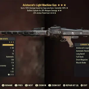 Weapon | ArE25 LMG