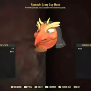 Fasnacht Crazy Guy Mask