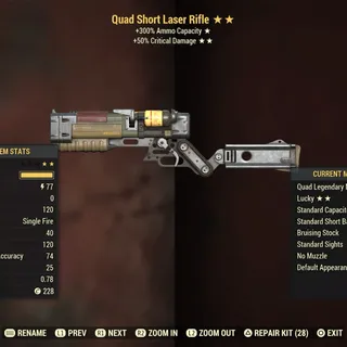 Weapon | Q50c Laser Rifle