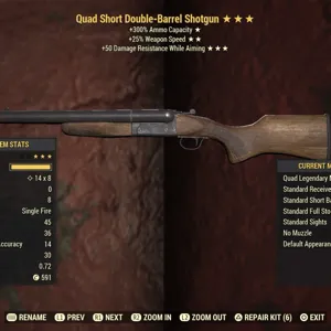 Weapon | Q2550 DB shotgun