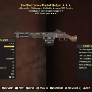 Weapon | TSE15r Combat Shotgun