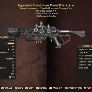 Weapon | Jug50c25 Enclave Rifle