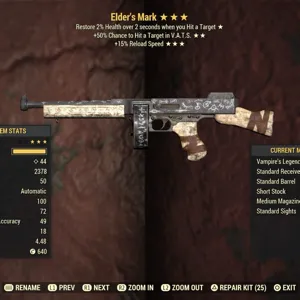 Weapon | V5015r Elders Mark