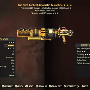 Weapon | TS2550bs Tesla Rifle