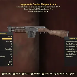 Weapon | JugE25 Combat Shotgun
