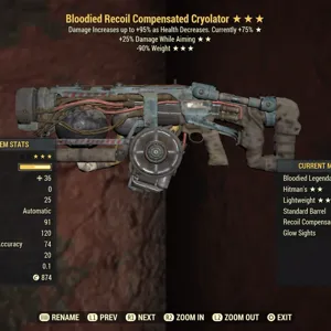 Weapon | B25a90 Cryolator