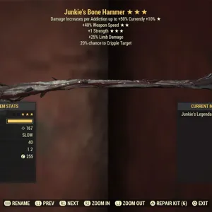 Weapon | J40SS1S Bone Hammer