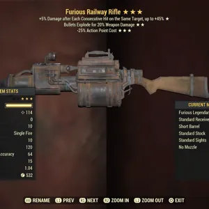 Weapon | FE25 Railway Rifle
