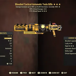 Weapon | B50c15r Tesla Rifle