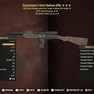 Weapon | Exe50c25 Radium Rifle