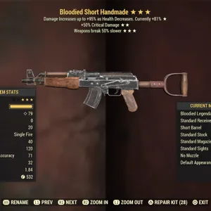 Weapon | B50c50bs Handmade