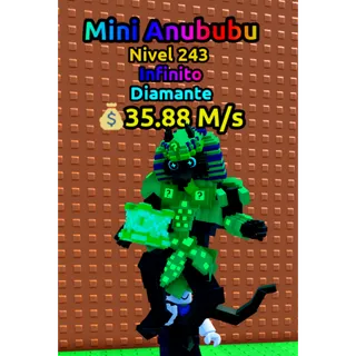 mini anububu diamond level 243 + 5 divine
