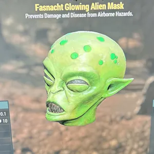 Glowing Alien
