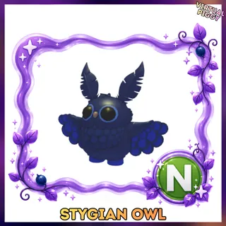 Neon Stygian Owl