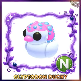 Neon Glyptodon Ducky