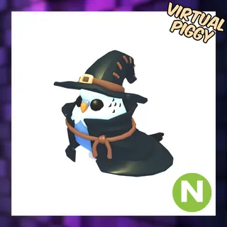 Neon Budgie Witch