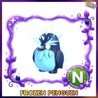 Neon Frozen Penguin