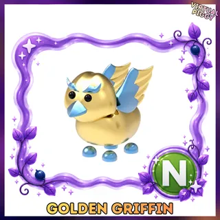 Neon Golden Griffin
