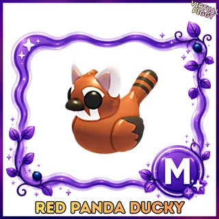 Mega Red Panda Ducky
