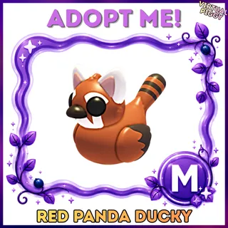 Mega Red Panda Ducky