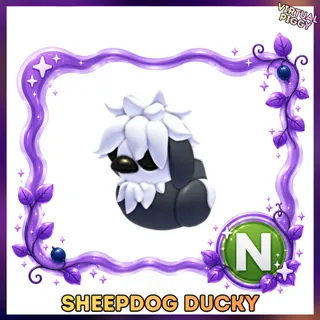 Neon Sheepdog Ducky