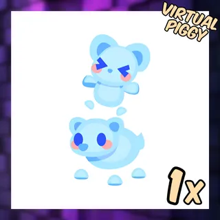 Frostbite Bear and Cub Animated Sticker
