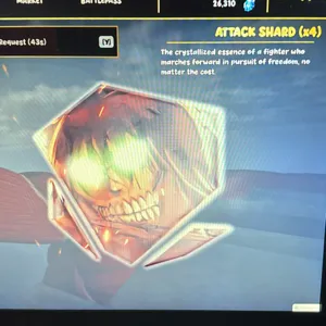 4x Attack Shards AoTR