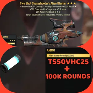 TS50VHC25 Alien Blaster