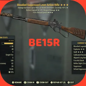 BE15R Lever Action