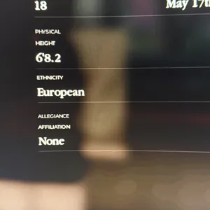 6’8.2 European tall acc
