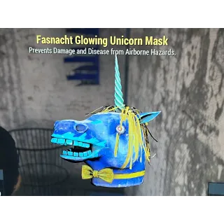 Glowing Unicorn mask