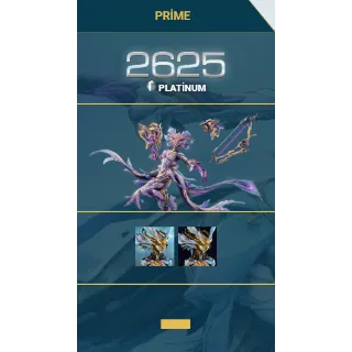 ⭐ Yareli Prime ⭐ PRIME PACK ⭐💎2625 Platinum💎Warframe Yareli Prime