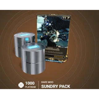 [ALL PLATFORM] 💎1000 Platinum + 1 Rare Mod💎 🟢Safe and Fast🟢No Account Login Needed🟢