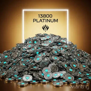 [All Platforms ]  13800 Platinum  | Fast Delivery - Warframe
