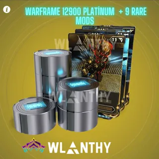 [All Platform] 💎12900 Platinum + 9 Rare Mods 💎| Fast Delivery - Warframe