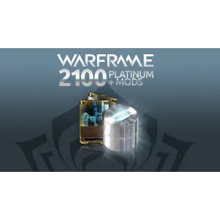 [All Platform] 💎2100 Platinum + 2 Rare Mods 💎|  Fast Delivery - Warframe