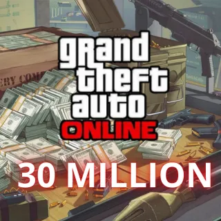 30 MILLION GTA5 ONLINE PC