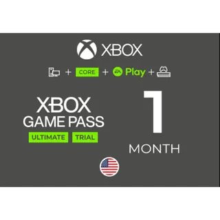 Xbox Game Pass Ultimate - 1 Month ( read description)